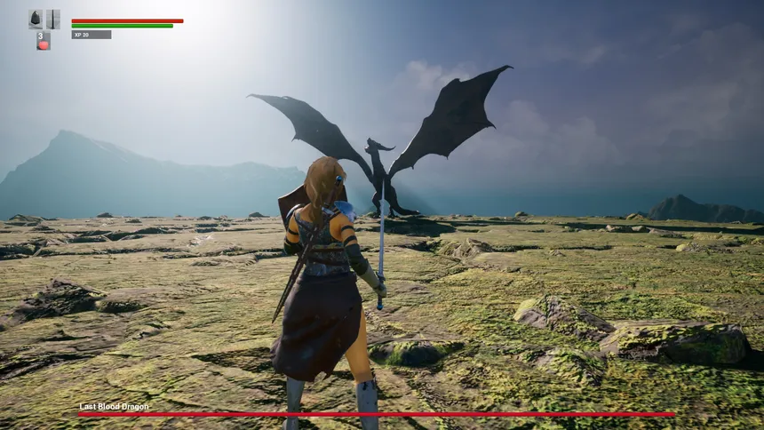 Скриншот 2 к игре Elisa Dragon Hunter