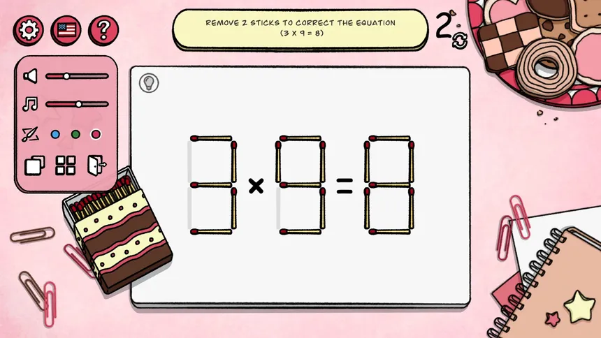 Скриншот 3 к игре Math+Sticks - Coffee Break Club