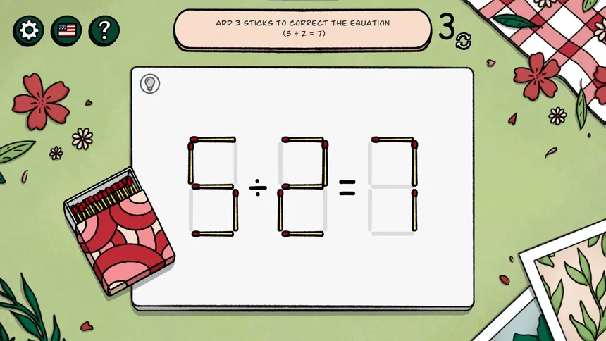 Скриншот 7 к игре Math+Sticks - Coffee Break Club