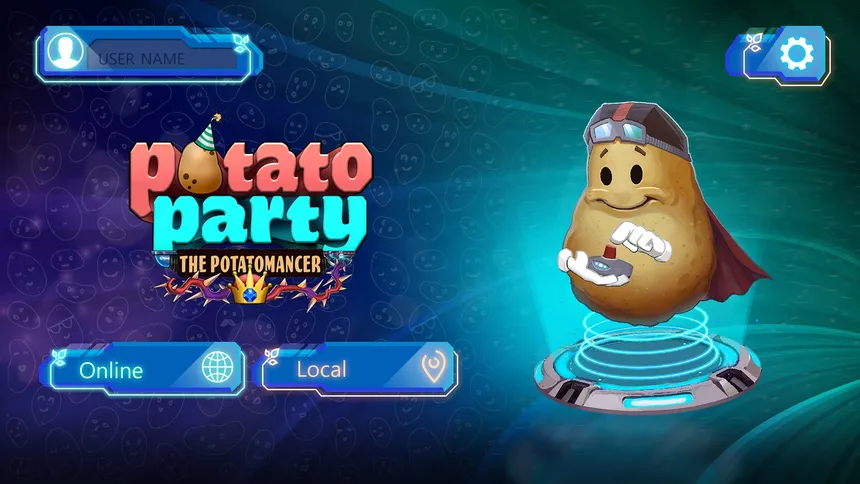 Скриншот 3 к игре Potato Party: The Potatomancer