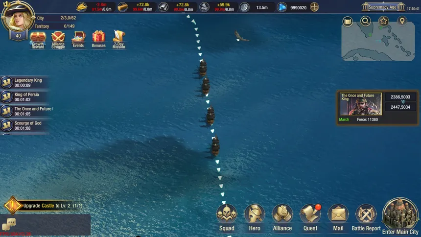 Скриншот 2 к игре Conquest of Empires