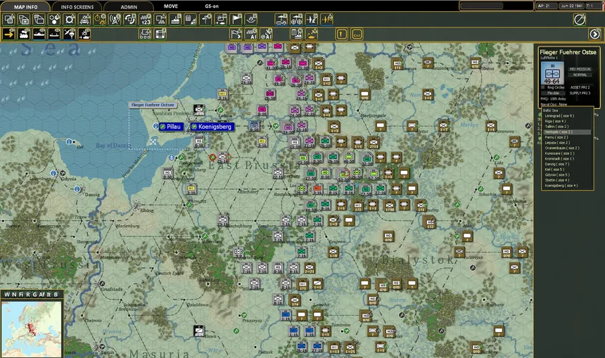 Скриншот 2 к игре Gary Grigsby's War in the East 2