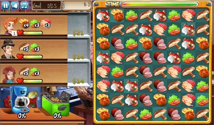 Скриншот 1 к игре Rorys Restaurant: Winter Rush