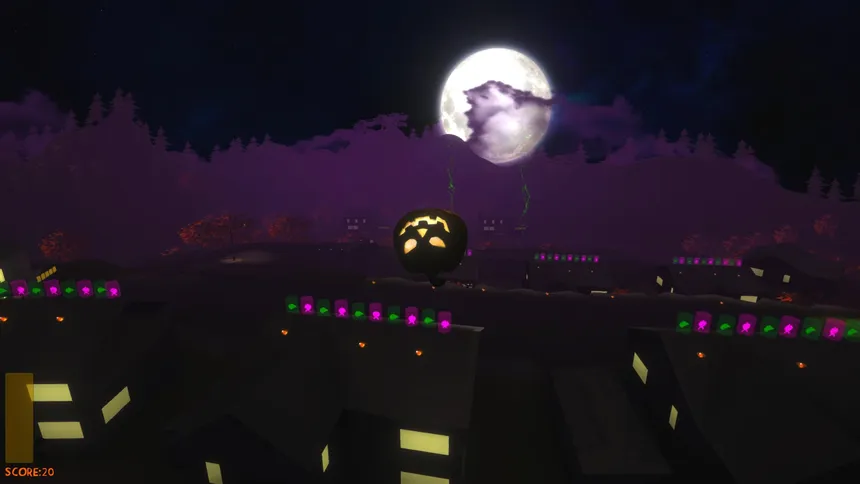 Скриншот 1 к игре The Pumpkin Smashing Sim