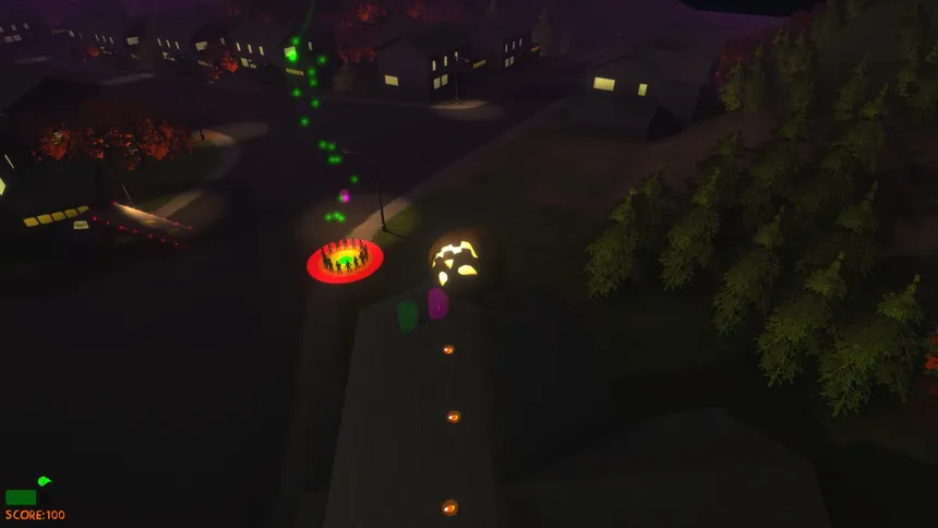 Скриншот 2 к игре The Pumpkin Smashing Sim