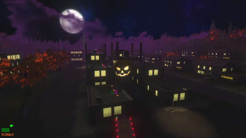 Скриншот 4 к игре The Pumpkin Smashing Sim