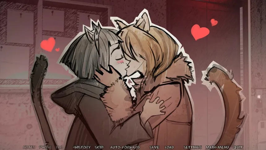 Скриншот 2 к игре The Elevator Game with Catgirls