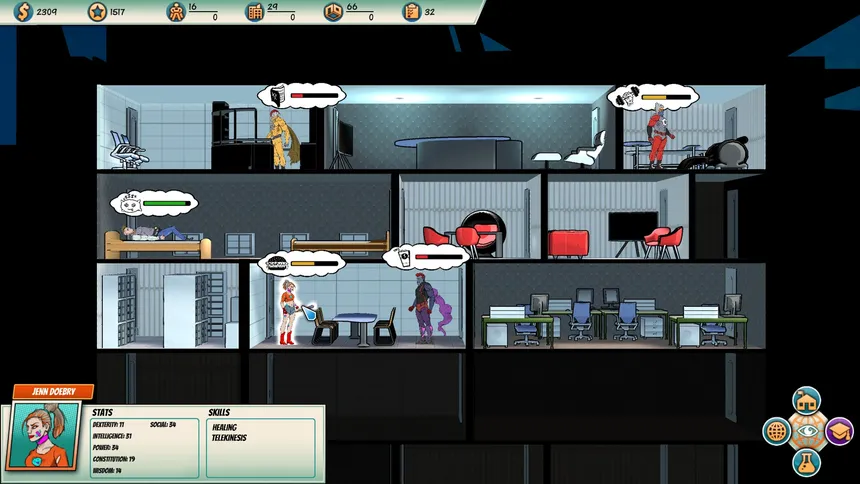 Скриншот 4 к игре Superheroes Academy