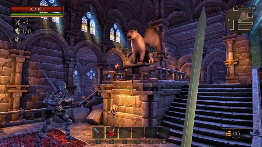 Скриншот 1 к игре Ghoul Castle 3D: Gold Edition