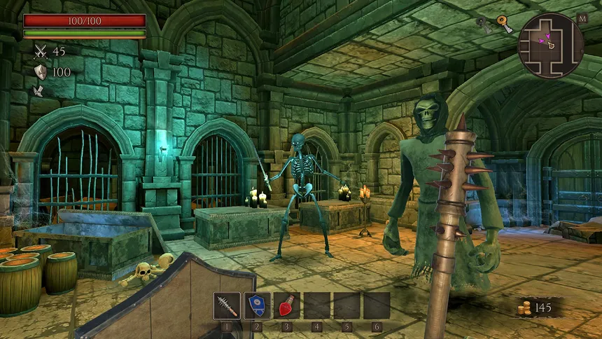 Скриншот 2 к игре Ghoul Castle 3D: Gold Edition