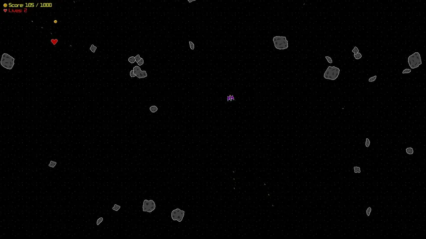Скриншот 2 к игре Space Rocks Blaster