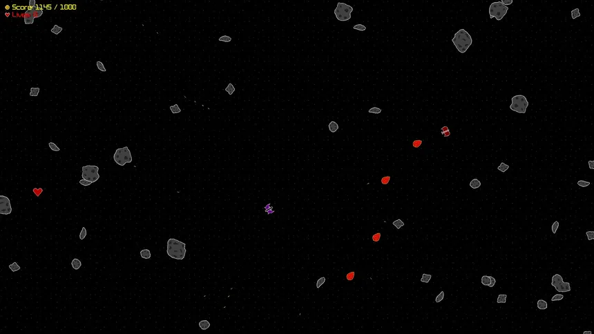 Скриншот 3 к игре Space Rocks Blaster
