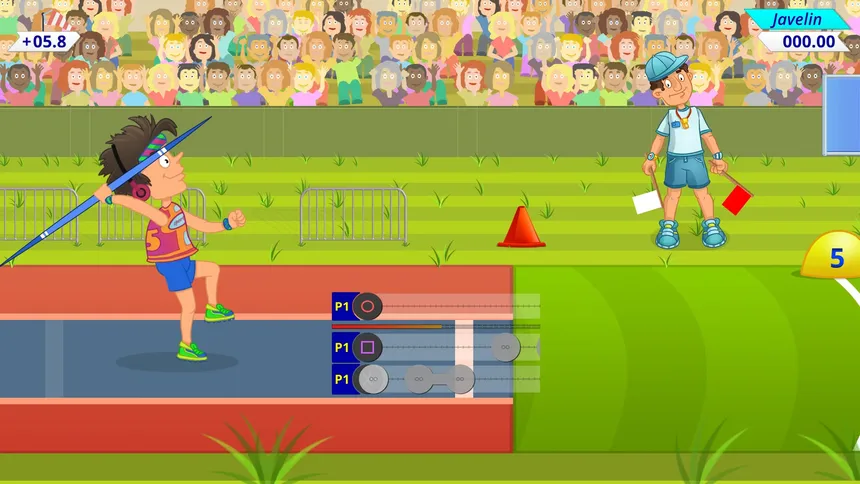 Скриншот 2 к игре Crazy Athletics - Summer Sports & Games