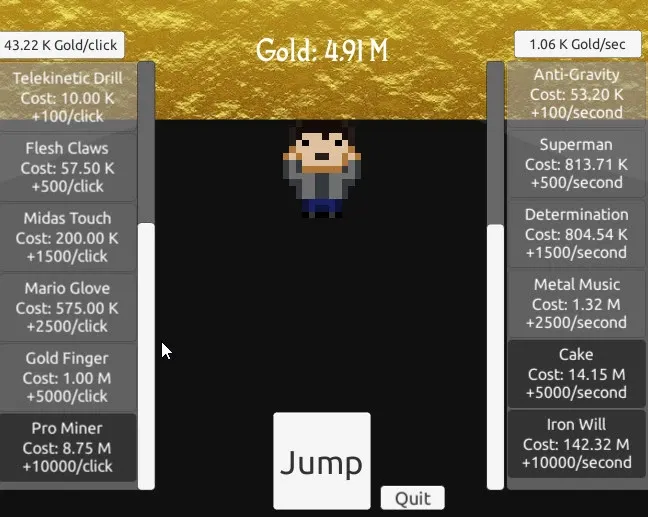Скриншот 1 к игре Jumping Man: Mine