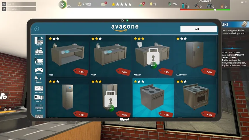 Скриншот 2 к игре Cafe Owner Simulator: Prologue