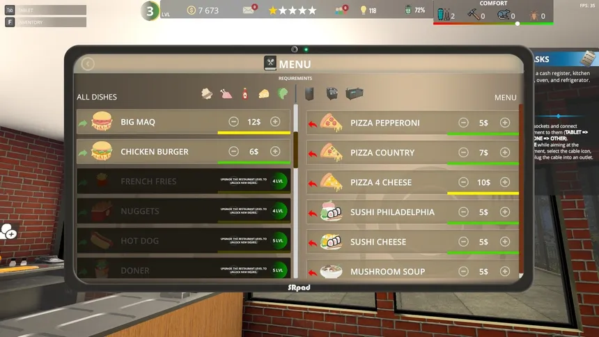 Скриншот 8 к игре Cafe Owner Simulator: Prologue