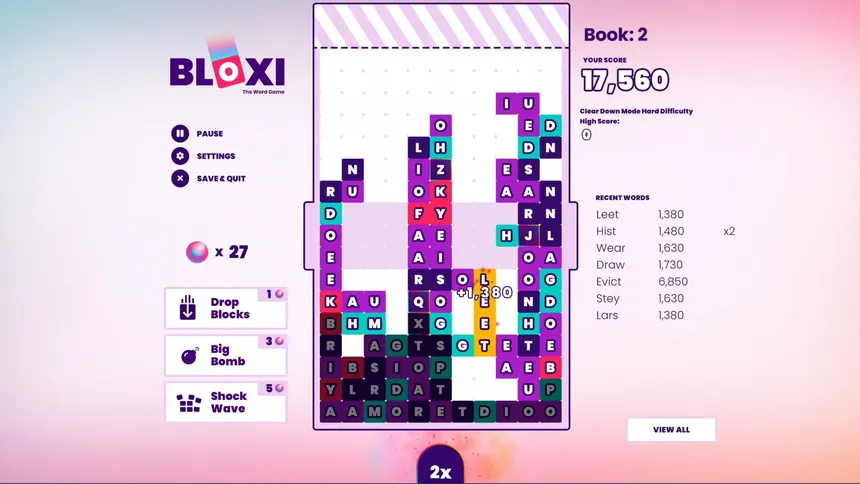 Скриншот 3 к игре Bloxi: The Word Game