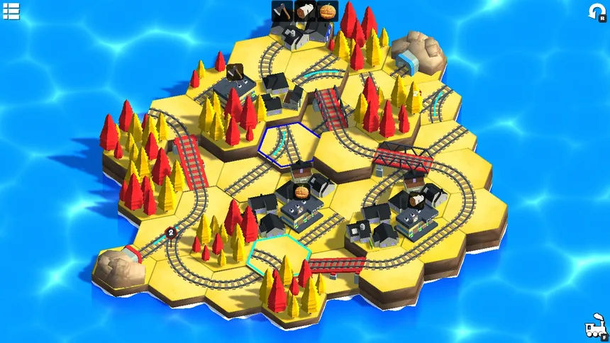 Скриншот 2 к игре Railway Islands - Puzzle