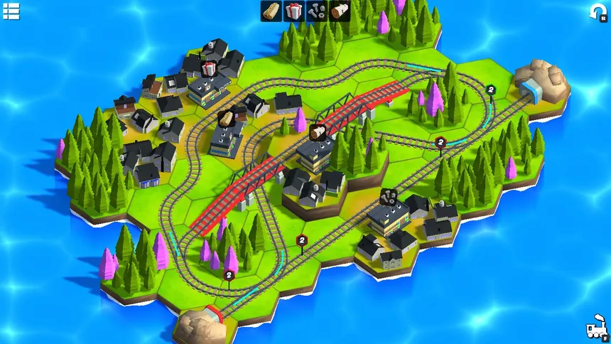 Скриншот 4 к игре Railway Islands - Puzzle