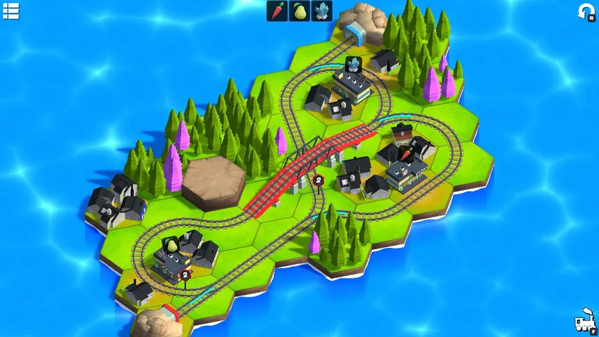 Скриншот 6 к игре Railway Islands - Puzzle