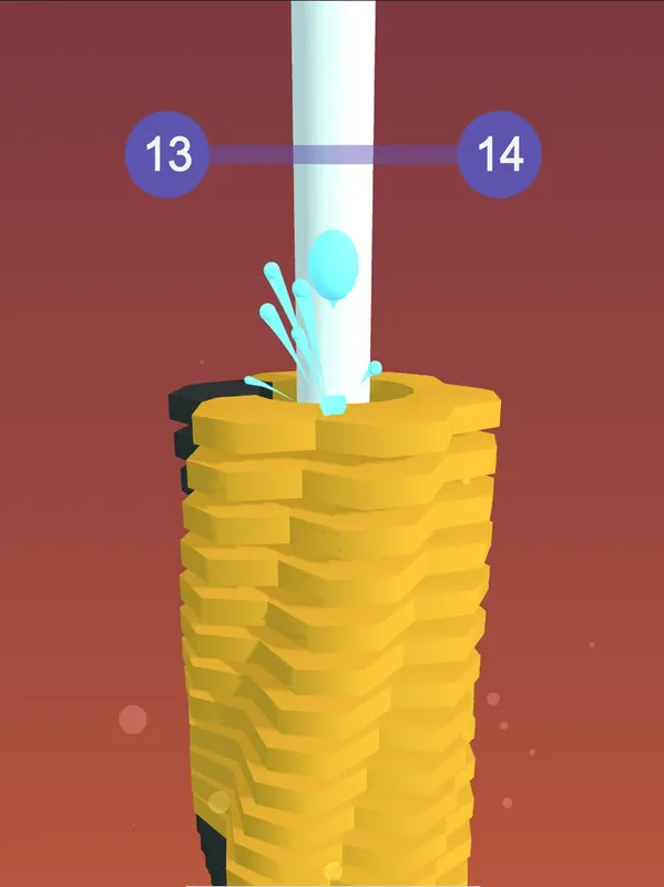 Скриншот 2 к игре Ball Way Crush Color Tower 3d