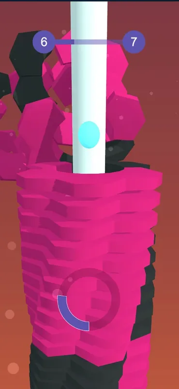 Скриншот 5 к игре Ball Way Crush Color Tower 3d