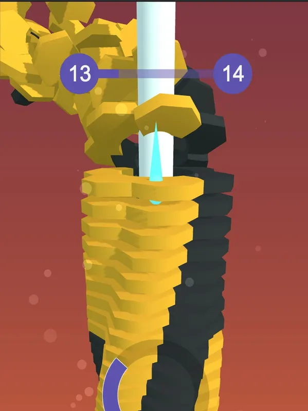 Скриншот 7 к игре Ball Way Crush Color Tower 3d