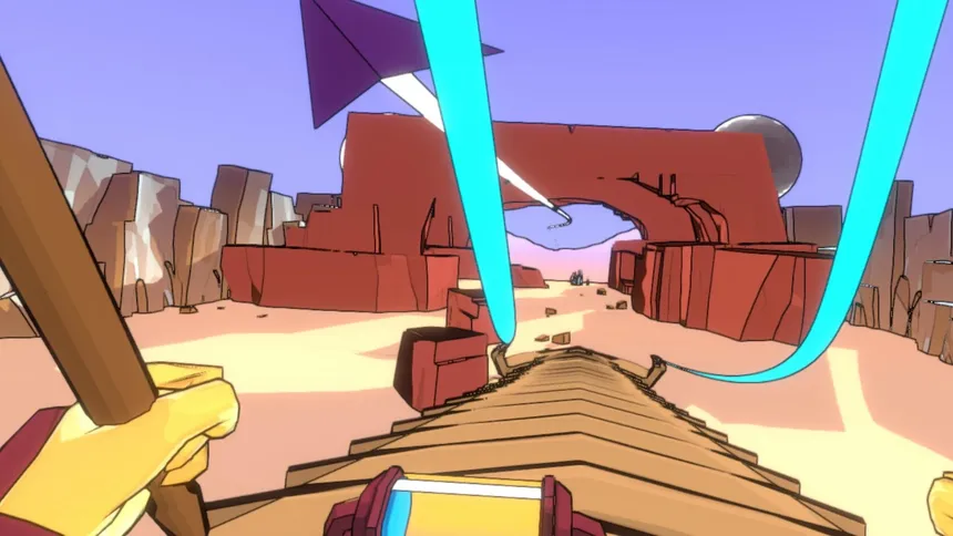 Скриншот 2 к игре Giant Worm Rider