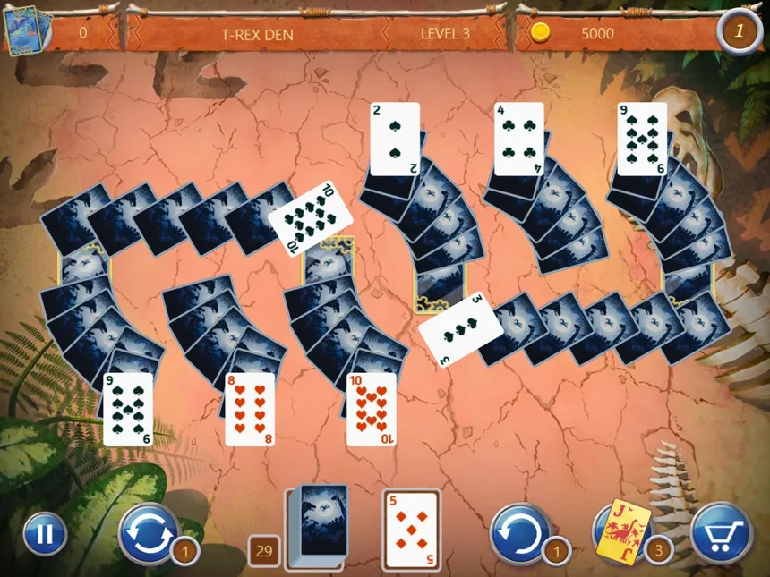 Скриншот 1 к игре Solitaire TED and PET