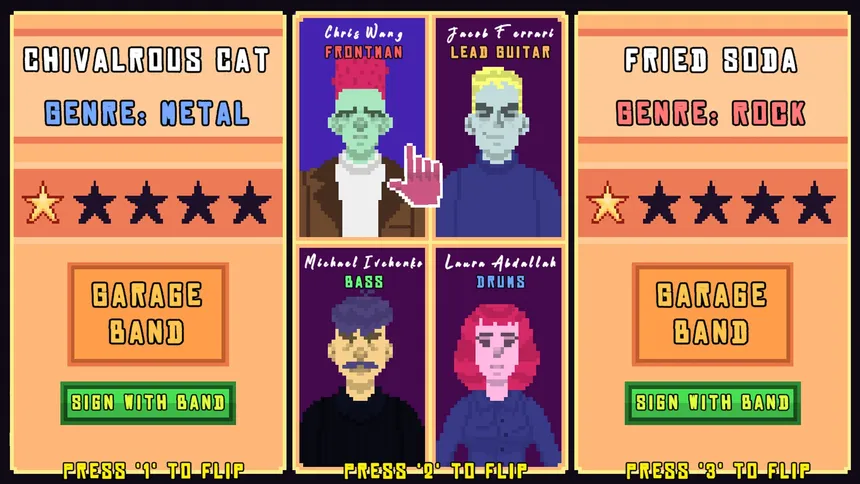 Скриншот 4 к игре Rock Star Manager
