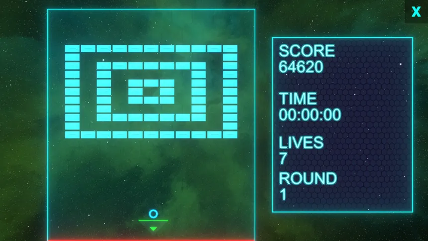 Скриншот 4 к игре Neon Bricks