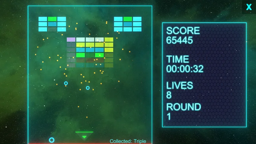 Скриншот 5 к игре Neon Bricks