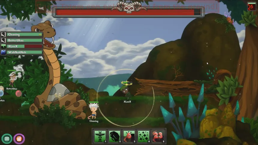 Скриншот 4 к игре Element Quest Online : 2D MMORPG