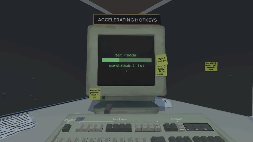 Скриншот 3 к игре accelerating hotkeys