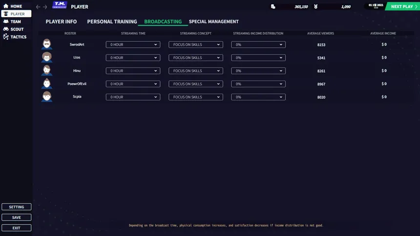 Скриншот 8 к игре League Manager 2022