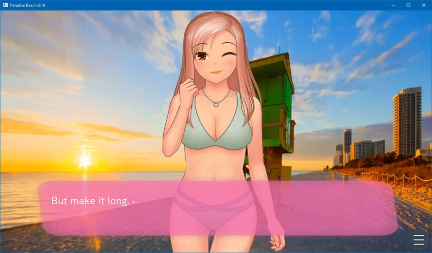 Скриншот 2 к игре Paradise Beach Girls
