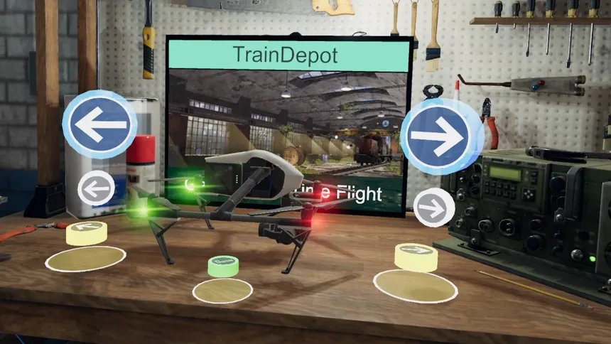 Скриншот 1 к игре Drone VR