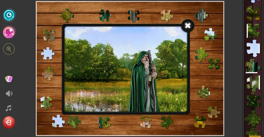 Скриншот 2 к игре Middle Ages Jigsaw Puzzles