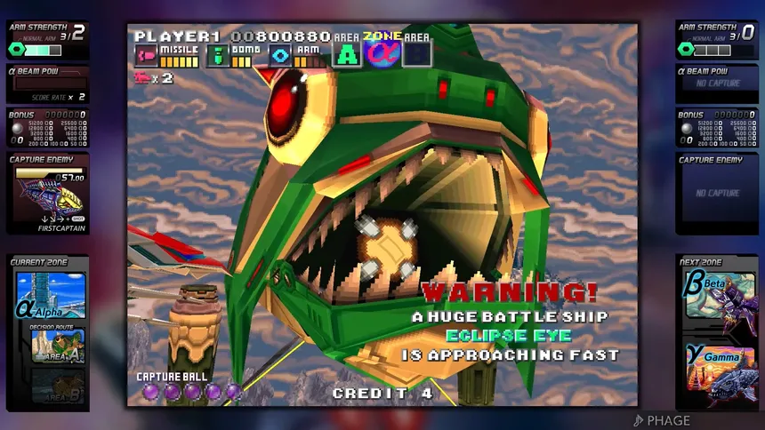 Скриншот 1 к игре G-Darius HD