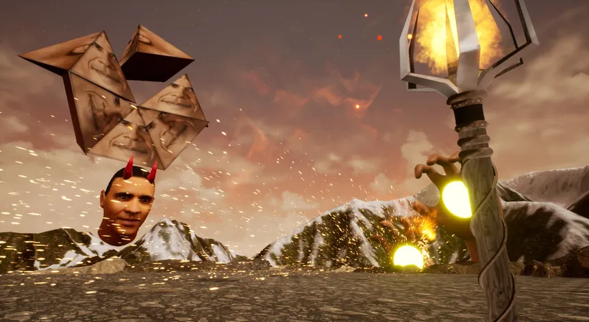 Скриншот 8 к игре Obama Boss Fight