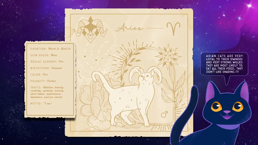 Скриншот 2 к игре Zodiacats