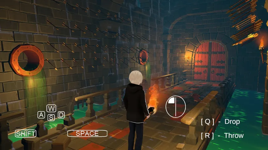 Скриншот 4 к игре Find Her in Dungeon (3D Quest)