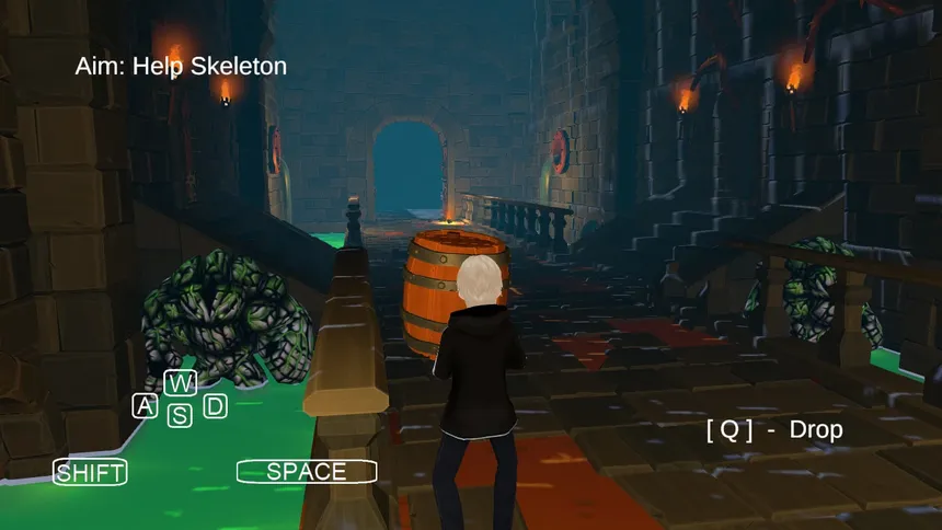 Скриншот 5 к игре Find Her in Dungeon (3D Quest)