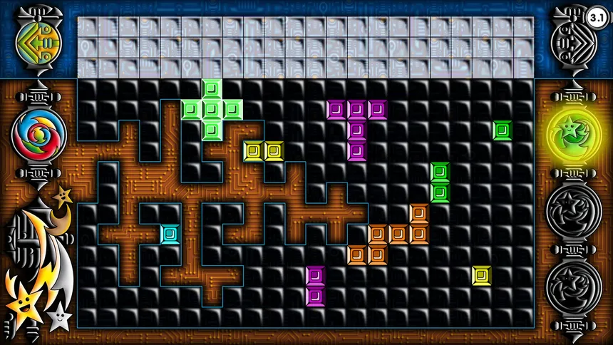 Скриншот 4 к игре Sumy Shelltris - ICEBLOCKS 3