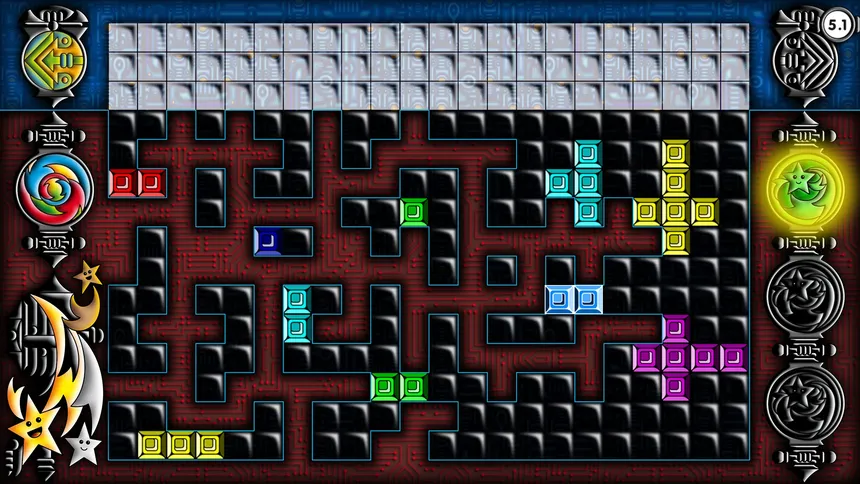 Скриншот 6 к игре Sumy Shelltris - ICEBLOCKS 3