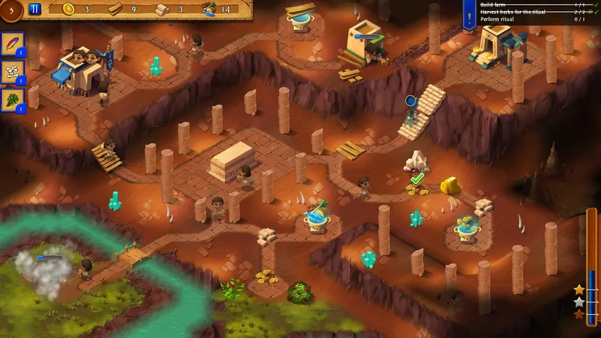 Скриншот 1 к игре Heroes of Egypt - The Curse of Sethos
