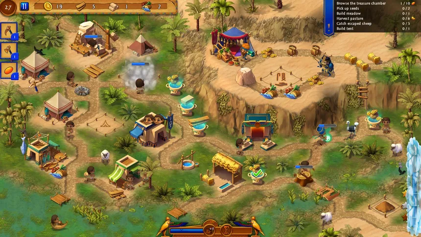 Скриншот 4 к игре Heroes of Egypt - The Curse of Sethos