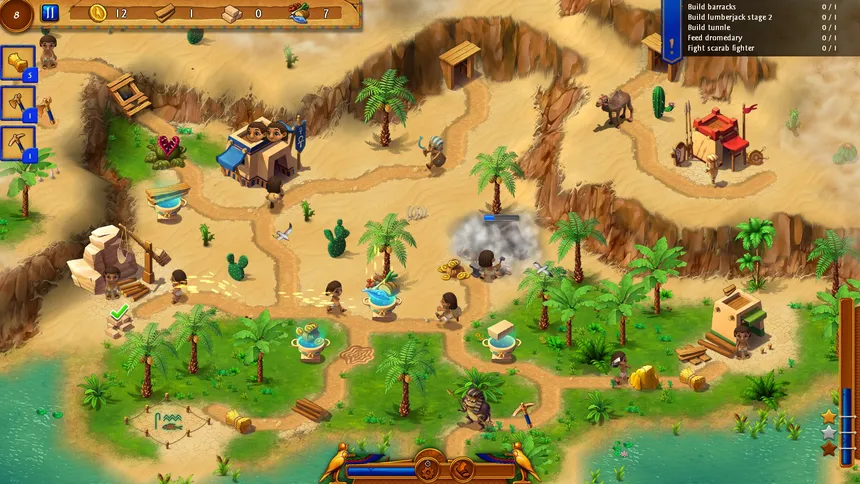 Скриншот 5 к игре Heroes of Egypt - The Curse of Sethos