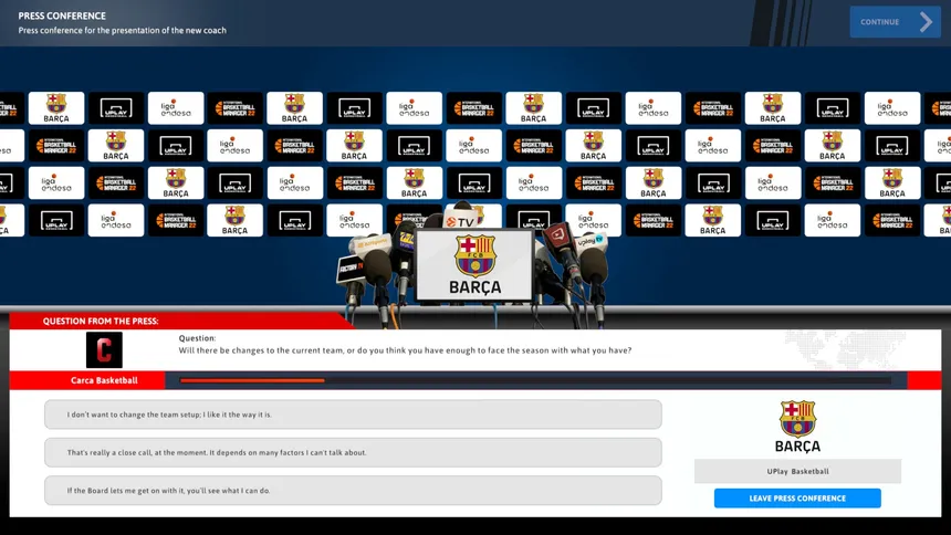 Скриншот 3 к игре International Basketball Manager 22