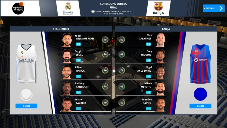 Скриншот 5 к игре International Basketball Manager 22